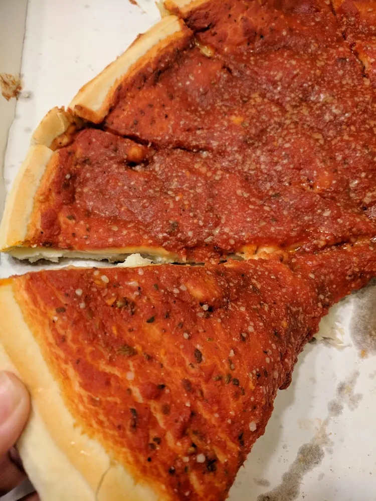 Deep Dish Italian Sausage Pizza