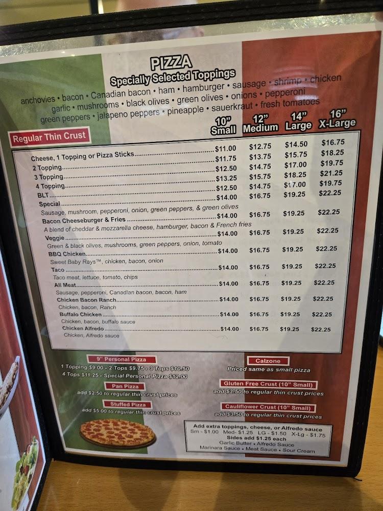 Benny's Pizza Rushville French Fries