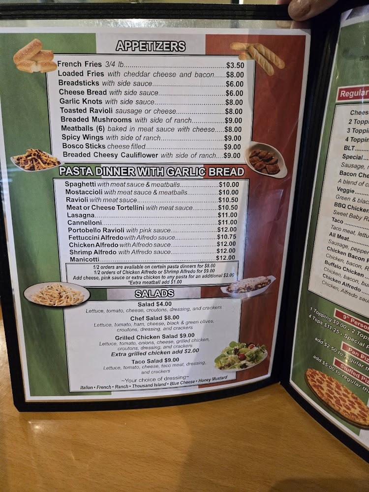 Benny's Pizza Rushville Menu image 3